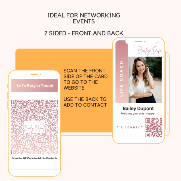 Digital Business Card Template | Create a Professional First Impression - Image 2