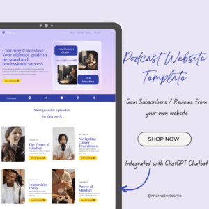 Podcast Website Template
