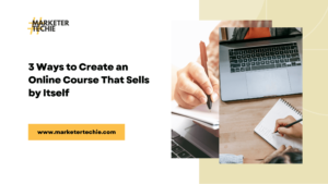 How to create an online course that sells